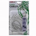 Kabel USB (2.0) USB A M- 4 pin M 1.8m czarny Logo blistr FUJI