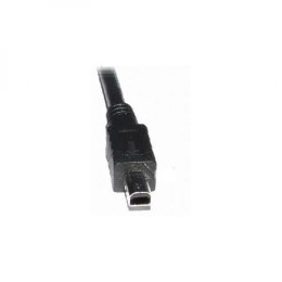 Kabel USB (2.0) USB A M- 4 pin M 1.8m czarny