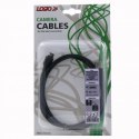 Kabel USB (2.0) USB A M- 8 pin M 1.8m czarny Logo blistr SAMSUNG