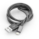 Kabel USB (2.0) USB A M- Apple Lightning M 1m reversible szary Verbatim box 48860