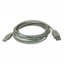 Kabel USB (2.0) USB A M- USB A F 1.8m czarny Logo