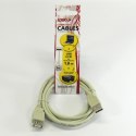 Kabel USB (2.0) USB A M- USB A F 1.8m czarny Logo