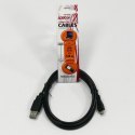 Kabel USB (2.0) USB A M- USB micro M 1.8m czarny Logo