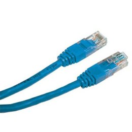 UTP patchcord, Cat.5e, RJ45 M-0.25m, nieekranowany, niebieski, economy