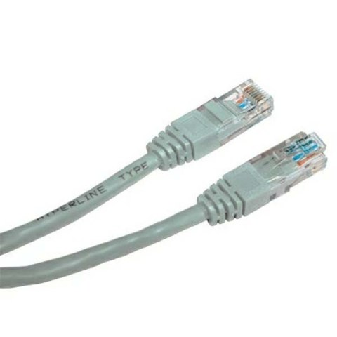 UTP patchcord, Cat.5e, RJ45 M-0.25m, nieekranowany, szary, economy