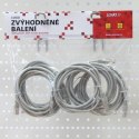 UTP patchcord, Cat.5e, RJ45 M-2m, nieekranowany, szary, cena za 1 sztukę Logo, 5 pack (economy)