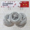 UTP patchcord, Cat.5e, RJ45 M-5m, nieekranowany, szary, cena za 1 sztukę Logo, 5 pack (economy)