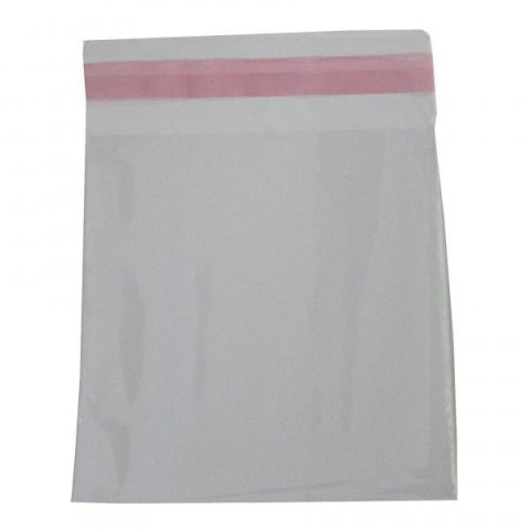 Koperta na 1 szt. CD, polipropylen, przezroczysta, z lepiącą klapką, 17*12.8cm/13*12.8cm, 100-pack, cena za 1 sztukę Koperta na 1 szt. CD, polipropylen, przezroczysta, z lepiącą klapką, 17*12.8cm/13*12.8cm, 100-pack, cena za 1 sztukę