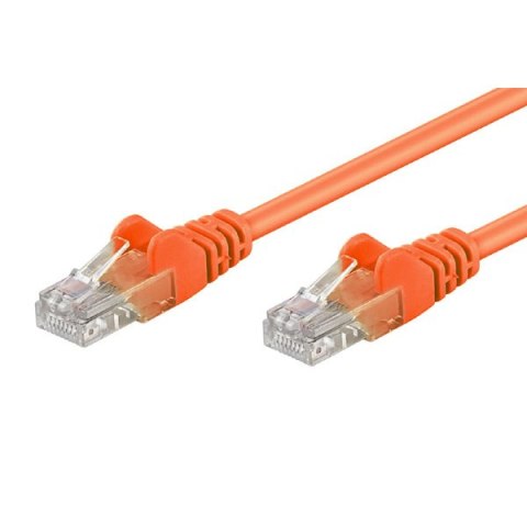 UTP patchcord, Cat.6, RJ45 M-5m, nieekranowany, pomarańczowy, economy