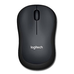 Logitech Mysz M220 1000DPI 2.4 [GHz] optyczna 3kl. 1 scroll bezprzewodowa czarna 1 szt AA cicha