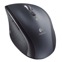 Logitech Mysz M705 1000DPI 2.4 [GHz] laserowa 6kl. 1 scroll bezprzewodowa czarna 2 szt AA