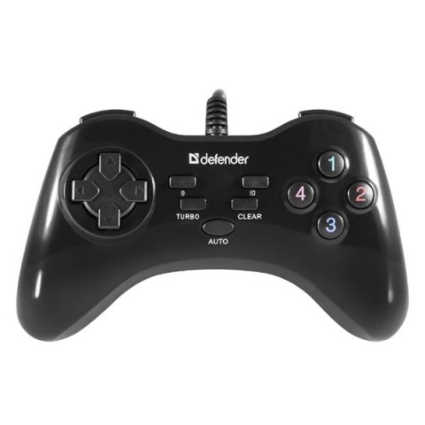 Gamepad Defender Game Master G2 13przycisk USB czarny turbo mode Windows 2000/XP/Vista/7/8/10