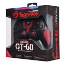 Gamepad Marvo Li-Ion, GT-60, bezprzewodowy, Bluetooth 2.1 + EDR, 13przycisk, wielokierunkowy sterownik, Bluetooth + USB, czarno-