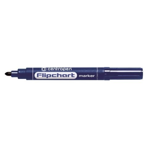 Centropen, flipchart marker 8550, niebieski, 10szt, 2.5mm, cena za 1 szt