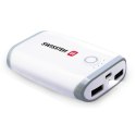 SWISSTEN, powerbank, Li-Ion, 5V, 4000mAh, do ładowania telefonów i innych urządzeń, 1 złącze, biały