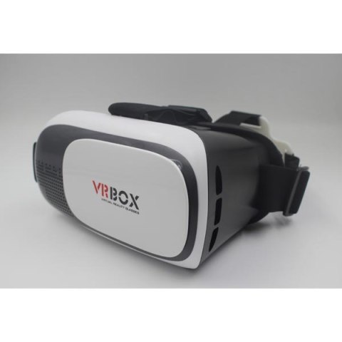 Wirtualna rzeczywistość, gogle, VR BOX 2.0, 3.5-6.0 ", białe, regulowane soczewki