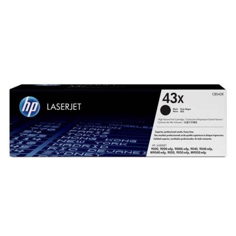 HP oryginalny toner C8543X, black, 30000s, HP 43X, HP LaserJet 9000, 9040, 9050, N, DN, mfp