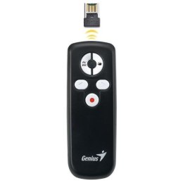 Prezenter 2.4Ghz, media pointer, USB, plug & play, czarny