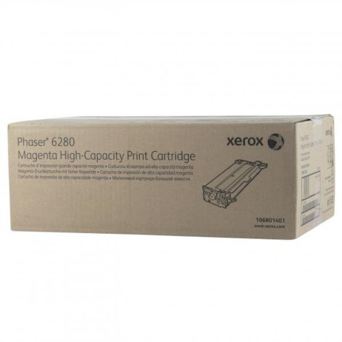 Xerox oryginalny toner 106R01401, magenta, 5900s, Xerox Phaser 6280