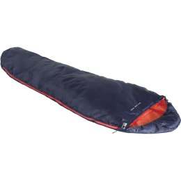 Śpiwór High Peak Lite Pak 800 (210x75x50cm) granatowo pomarańczowy L-zip 26024