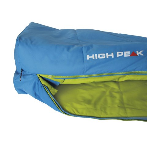 Śpiwór High Peak Hyperion 1 L niebiesko zielony 23365 Śpiwór High Peak Hyperion 1 L niebiesko zielony 23365