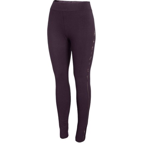 Legginsy damskie Outhorn ciemny fiolet HOZ19 LEG601 50S