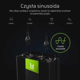 Przetwornica napięcia Inwerter Green Cell 24V na 230V 3000W/6000W Czysta sinusoida