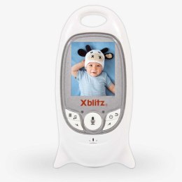 Xblitz Niania elektroniczna z kamerą BABY MONITOR, 0,3 MPix, mini USB, biała