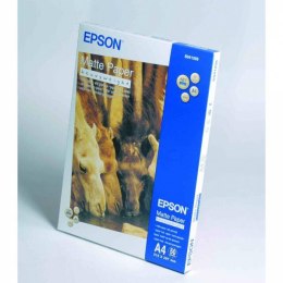 Epson Matte Paper Heavyweight  foto papier  matowy  silny typ biały  Stylus Photo 1270  1290  A4  167 gm2  50 szt.  C13S041256 