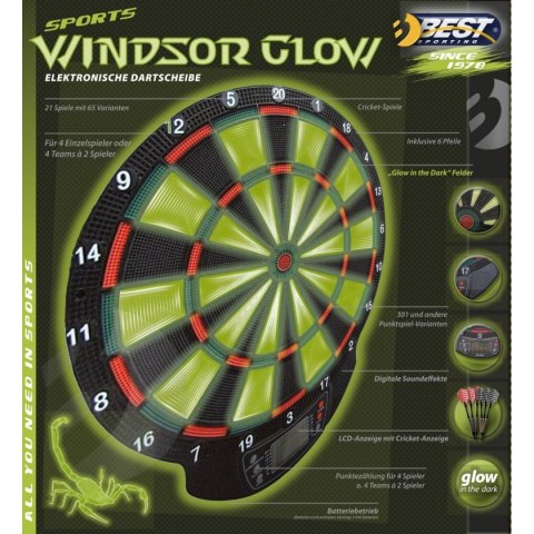 Dart elektroniczny Windsor Best Sporting Glow In The DarK Dart elektroniczny Windsor Best Sporting Glow In The DarK