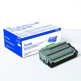 Brother oryginalny toner TN3520, black, 20000s, Brother HL-L6400DW