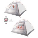 Namiot High Peak Alghero 4 szaro-niebieski 11832