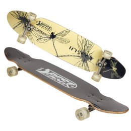 Deskorolka longboard D BEST SPORTING INSECT 109x26cm