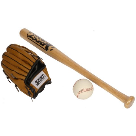 Zestaw do baseballa kij piłka i rękawica Best Sporting Zestaw do baseballa kij piłka i rękawica Best Sporting