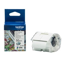 Brother taśma papierowa 50mm x 5m  biała  CZ1005  do drukarki VC-500W