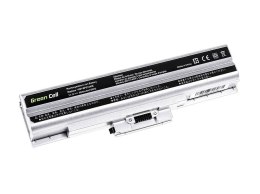 Bateria Green Cell VGP-BPS13 VGP-BPS21A VGP-BPS21B do Sony Vaio VGN-FW PCG-31311M 3C1M 81112M 81212M (Srebrna)