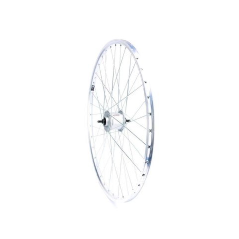 Koło 28 cali Przód Z Piastą Shimano Obręcz srebrna Koło 28 cali Przód Z Piastą Shimano Obręcz srebrna