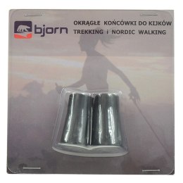 Końcówki do kijków trekkingowych Bjorn okrągłe 1173 2szt T5