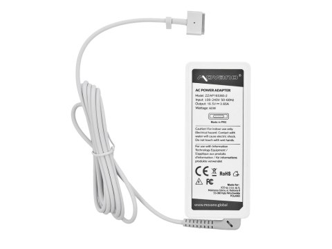Ładowarka zasilacz movano 16.5v 3.65a magsafe 2 - apple Ładowarka zasilacz movano 16.5v 3.65a magsafe 2 - apple