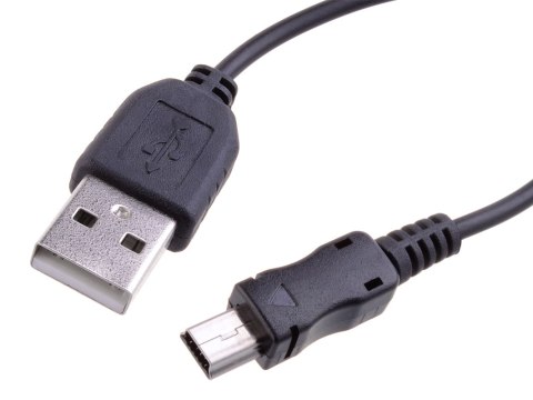 Kabel USB (2.0), USB A M- USB micro M, 0.22m, czarny, Avacom