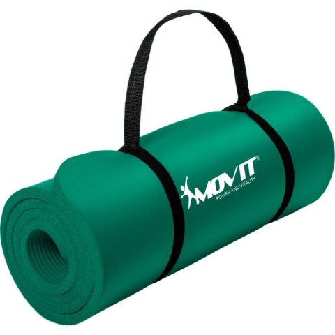 Mata gimnastyczna Movit 183 x 60 x 1 cm - ciemno zielona MOVIT Mata gimnastyczna Movit 183 x 60 x 1 cm - ciemno zielona MOVIT