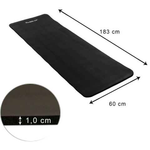 Mata gimnastyczna Movit 183 x 60 x 1 cm - ciemno zielona MOVIT Mata gimnastyczna Movit 183 x 60 x 1 cm - ciemno zielona MOVIT