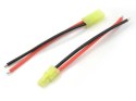 Wtyk Typu Mini Tamiya z przewodem - Męski 100mm - (male) 16 AWG