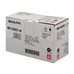 Sharp oryginalny toner MX-C30GTM, magenta, 6000s, Sharp MX-C250FE, C300WE