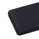 Powerton, powerbank z bezprzewodowym ładowaniem, Li-Pol, 5/9/12V, 20000mAh, z przyssawkami, Qi, QC3.0, czarna