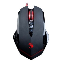 A4tech Mysz Bloody V8A, 3200DPI, optyczna, 7kl., 1 scroll, przewodowa USB, czarna, do gry, CORE 3, pamięć 160kB