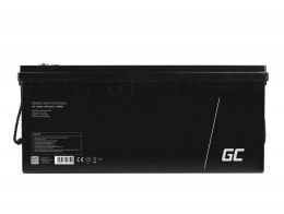 Green Cell AGM VRLA 12V 200Ah bezobsługowy akumulator do kamper, systemów fotowoltaicznych, łodzi