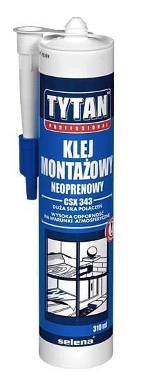 KLEJ MONTAŻOWY 290ML TYTAN NEOPRENOWY NEO-PRO