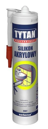 SILIKON AKRYLOWY 280ML BIAŁY