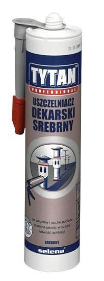 USZCZELNIACZ DEKARSKI TYTAN 280ML SREBRNY